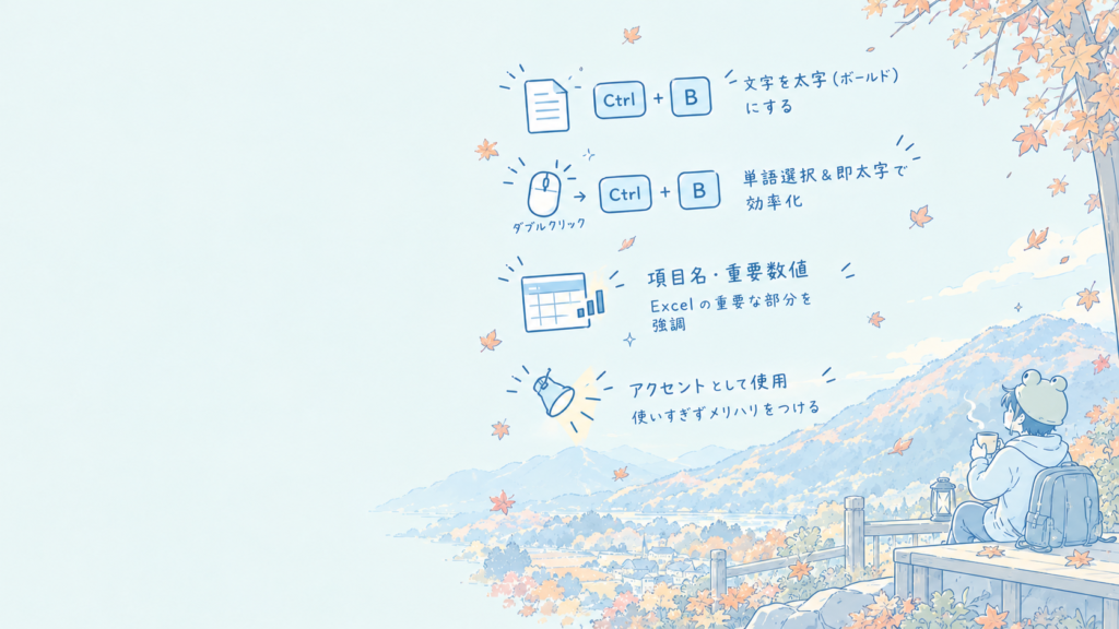 おしゃれなCtrl + B解説壁紙